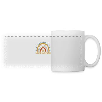 Nice wound nurse design - Panoramic Mug - white - Front