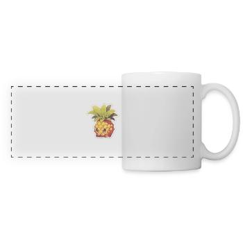 Ananas Plante Ananas Fruit Fruit - Mug panoramique contrasté et blanc - blanc - Devant