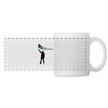Free Palestine - Panoramic Mug - white - Front