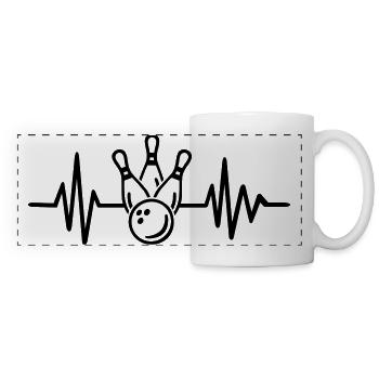 Bowling - Panoramic Mug - white - Front
