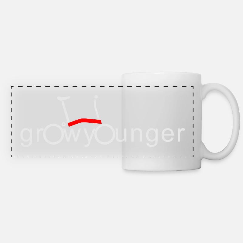 CHAINSTORY X Brompton Grow Younger - Panoramic Mug - white