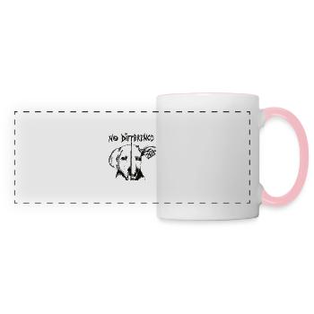 No Difference - Panoramic Mug - white/pink - Front