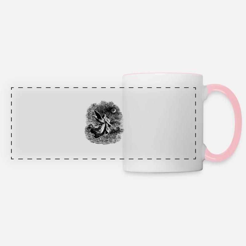 Guardian Angel - Panoramic Mug - white/pink
