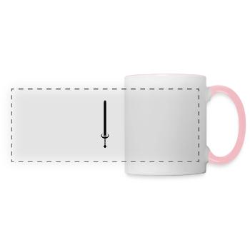 sword - Panoramic Mug - white/pink - Front