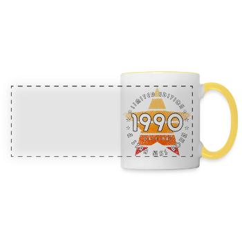 A Star was born 1990 original limited edition - Panoramic Mug - white/yellow - Front
