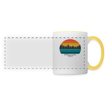 Spring Lake Ohio - Panoramic Mug - white/yellow - Front