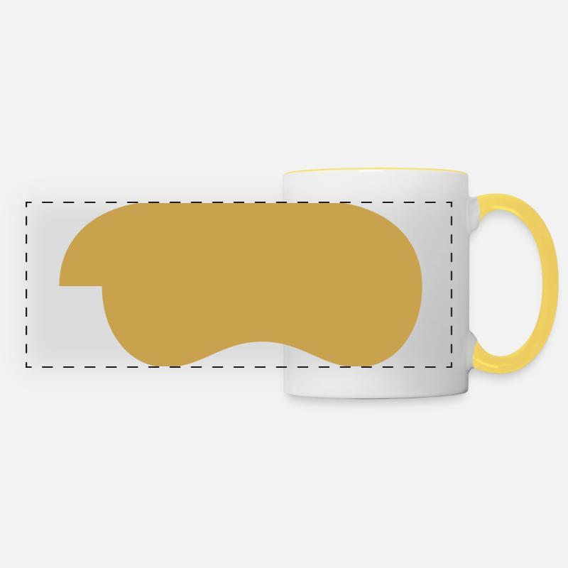 Controller Gold - Panoramic Mug - white/yellow