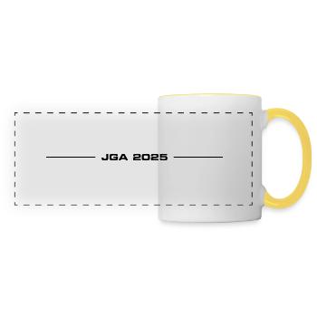 Jga 2025 - Panoramatasse - Weiß/Gelb - Vorne