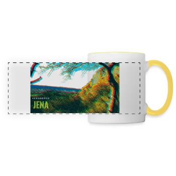 Kernberge Jena - Panoramatasse - Weiß/Gelb - Vorne