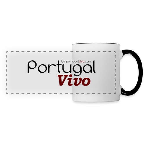 Portugal Vivo - Mug panoramique contrasté et blanc