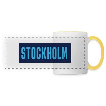 Stockholm2 - Panoramatasse - Weiß/Gelb - Vorne