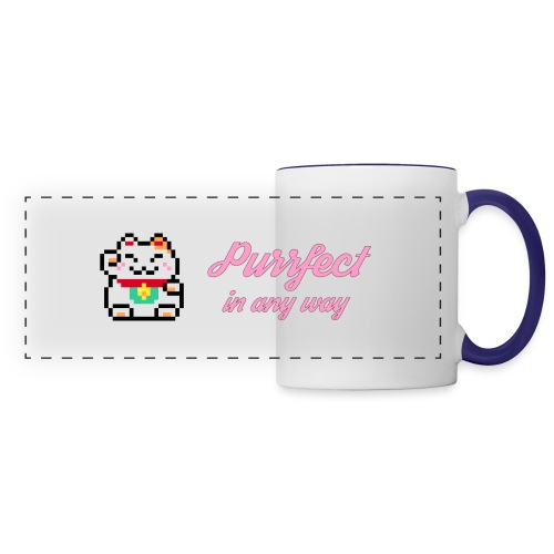Purrfect in any way (Pink) - Panoramic Mug