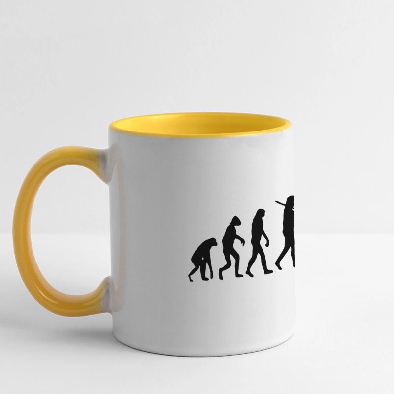 Evolution Mug panoramique contrasté et blanc