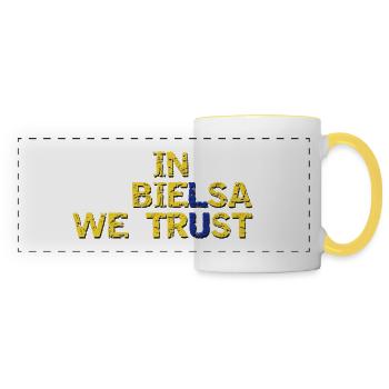 Leeds Bielsa - Panoramic Mug - white/yellow - Front