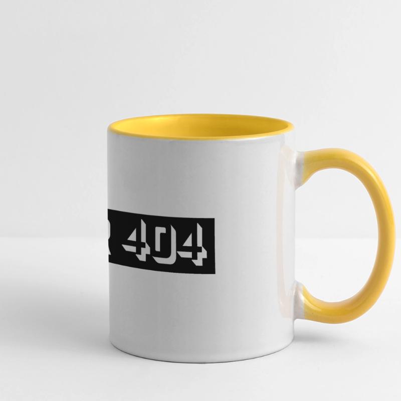 404 Error Computer Message Panoramic Mug