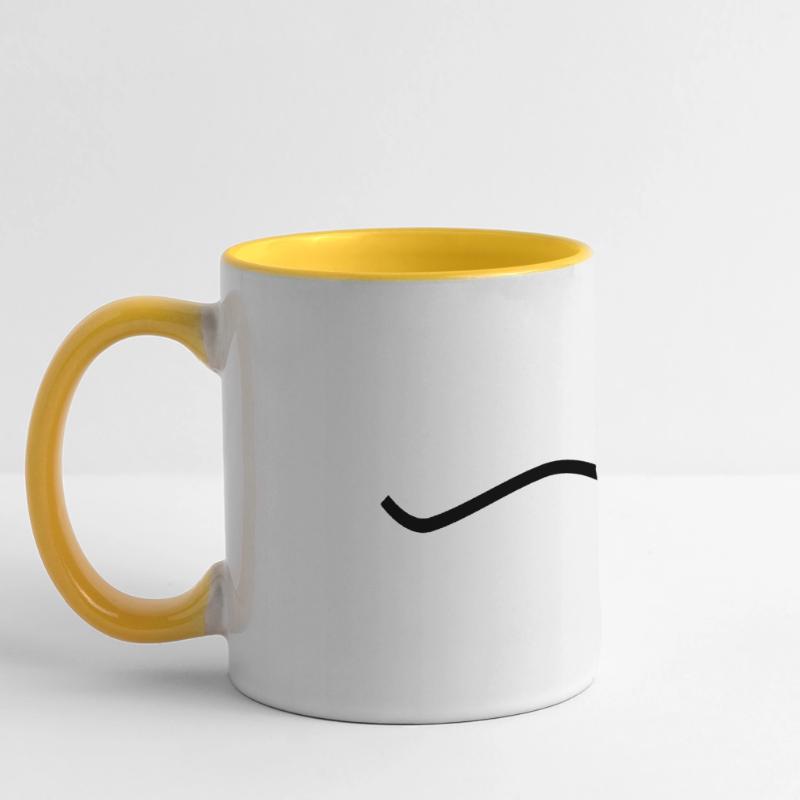 floating fish Panoramic Mug