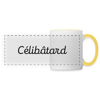 Celibâtard - Panoramatasse - Weiß/Gelb - Vorne
