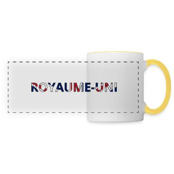 Flag United Kingdom - Panoramic Mug - white/yellow - Front
