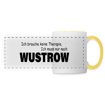 Therapie WUSTROW - Panoramatasse - Weiß/Gelb - Vorne