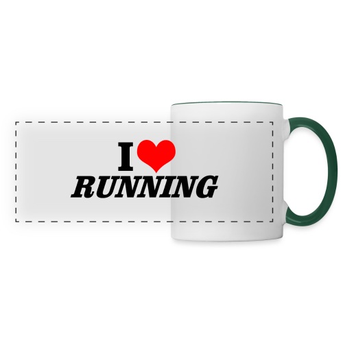 I love running - Panoramatasse