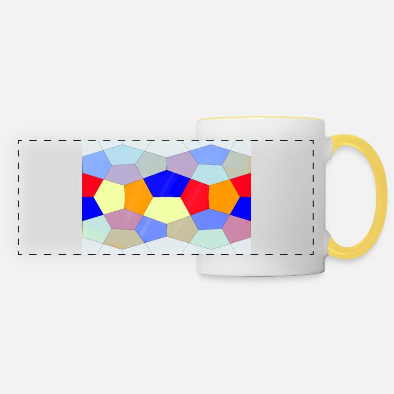 Smithfield One - Panoramic Mug - white/yellow