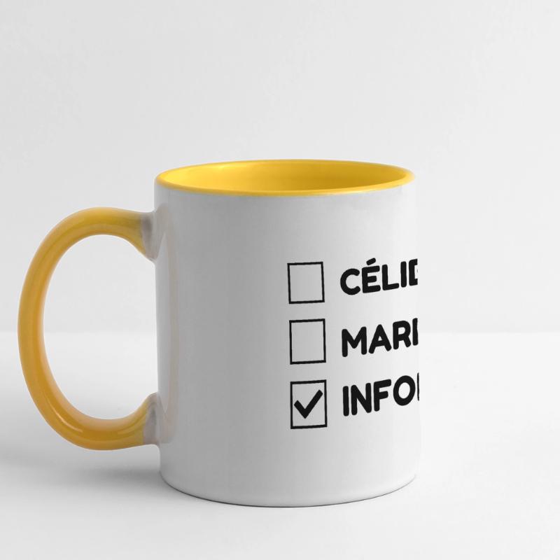 Computer Engineer Informatiker Informaticien Panoramic Mug