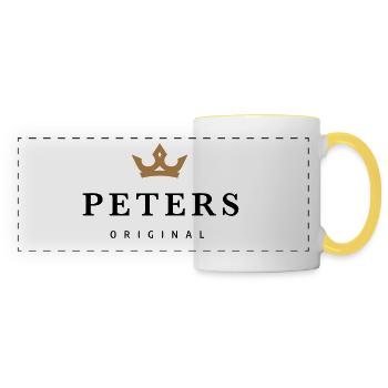 Peters - Panoramatasse - Weiß/Gelb - Vorne