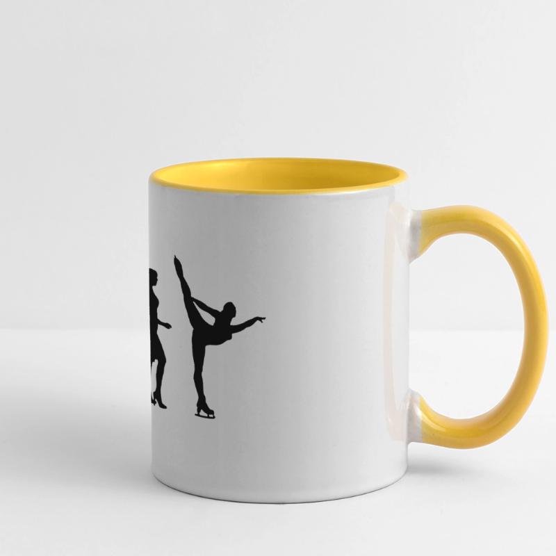 evolution_eiskunst_c_1c Mug panoramique contrasté et blanc