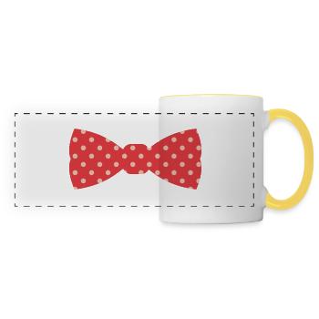 Fly - Panoramic Mug - white/yellow - Front