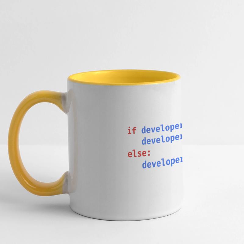 Python Code Programming Coffee Tired Funny Panoramic Mug