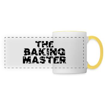 The Snowy Baking Master - Panoramic Mug - white/yellow - Front