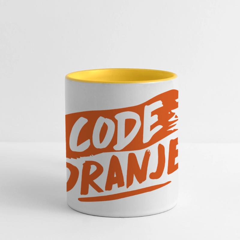 Code orange Panoramic Mug