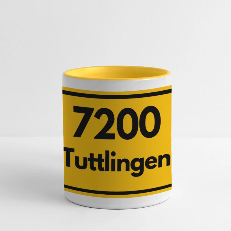 OLD POSTCODE POSTCODE RETRO 7200 TUTTLINGEN Panoramic Mug