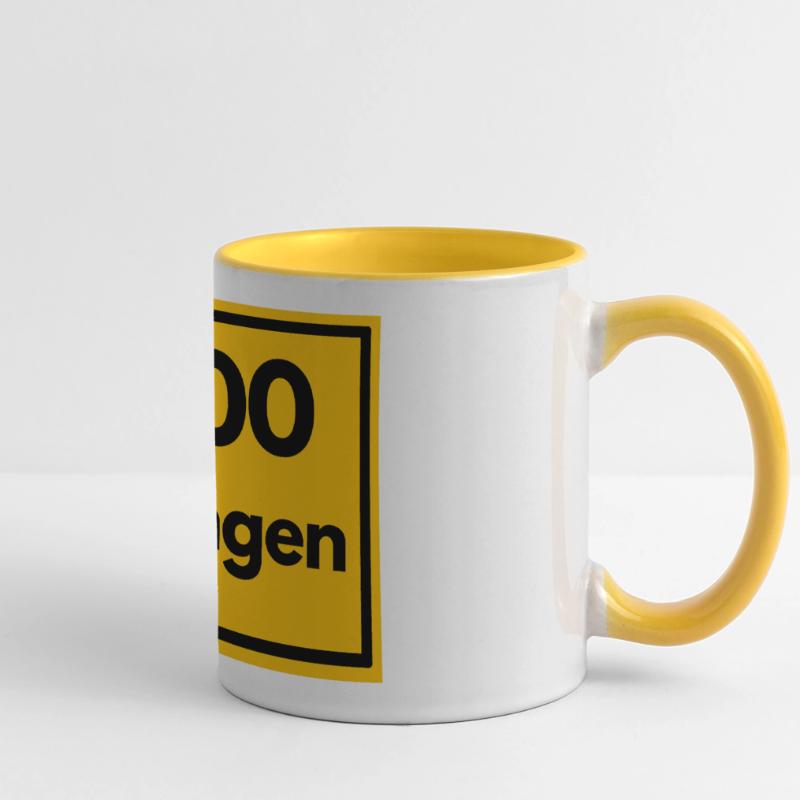 OLD POSTCODE POSTCODE RETRO 7200 TUTTLINGEN Panoramic Mug
