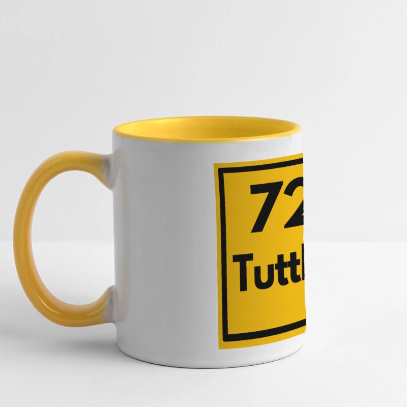 OLD POSTCODE POSTCODE RETRO 7200 TUTTLINGEN Panoramic Mug