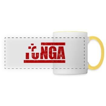Tonga - Panoramic Mug - white/yellow - Front