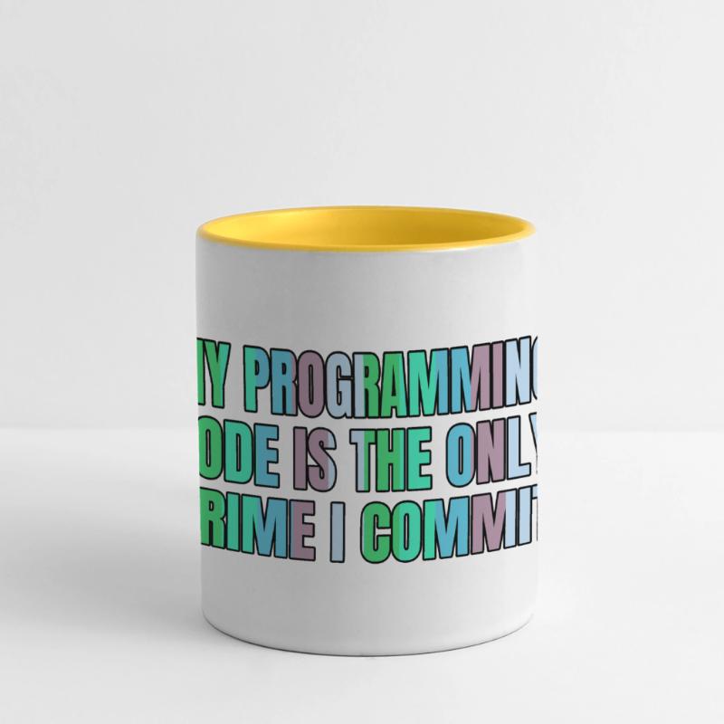 Programmation de devis Mug panoramique contrasté et blanc
