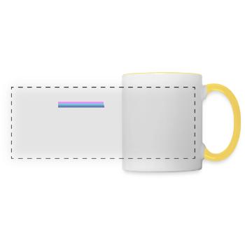 1989 - Panoramic Mug - white/yellow - Front