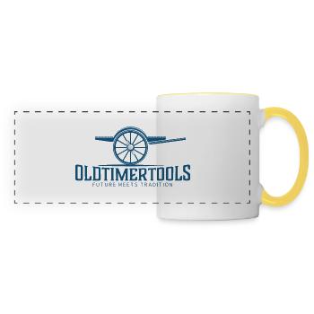 Oldtimertools - Panoramic Mug - white/yellow - Front