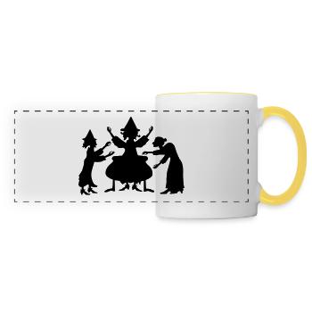 Hubble Bubble - Panoramic Mug - white/yellow - Front