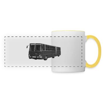 Bus Ikarus 280 Ungarn DDR Oldtimer Ostalgie - Panoramatasse - Weiß/Gelb - Vorne