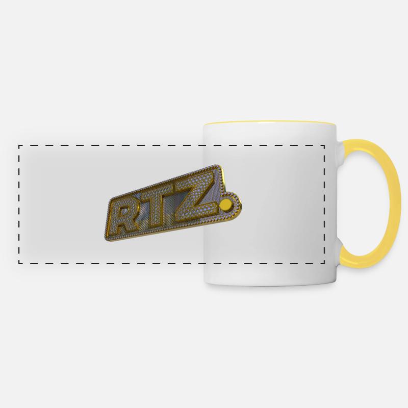 RTZ - Panoramic Mug - white/yellow