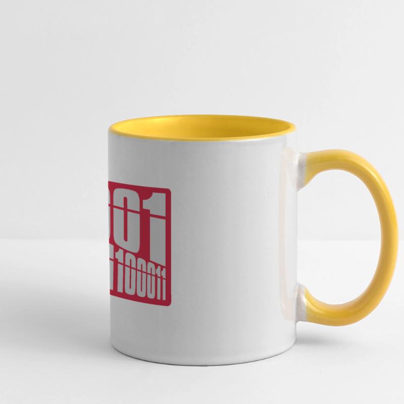 Binary Code Program Language Panoramic Mug