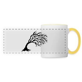 Tree - Panoramatasse - Weiß/Gelb - Vorne