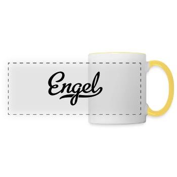ANGEL - Panoramic Mug - white/yellow - Front