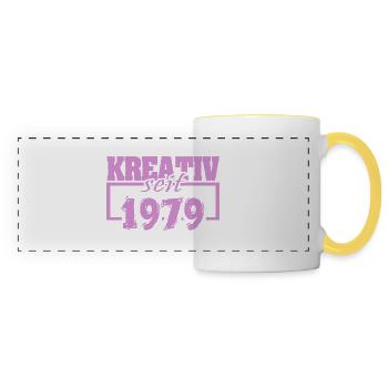 1979 - Panoramic Mug - white/yellow - Front