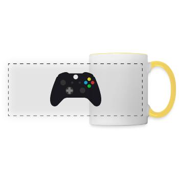XBX Controller - Panoramatasse - Weiß/Gelb - Vorne