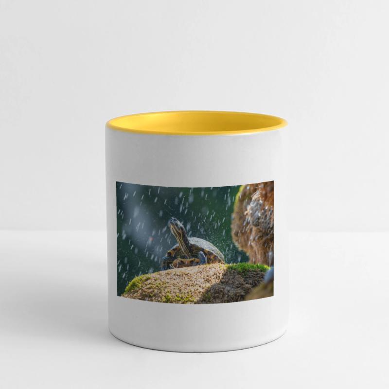 Yellow-bellied slider Trachemys scripta scripta Panoramic Mug