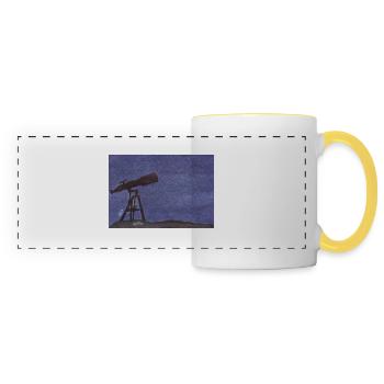STAR - Panoramic Mug - white/yellow - Front