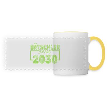 2030 - Panoramic Mug - white/yellow - Front